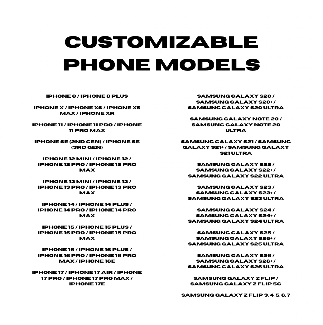 Customize Your Own